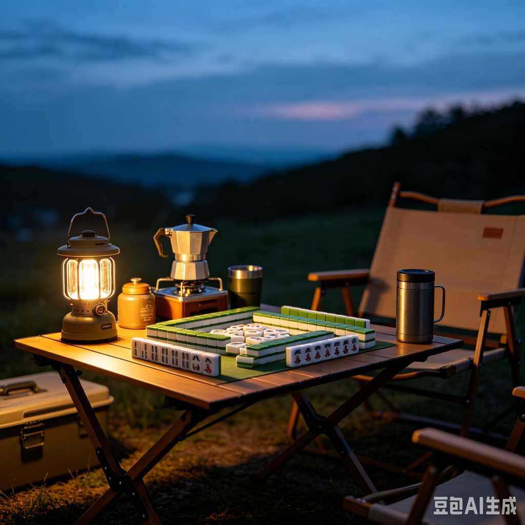 oil painting mahjong set