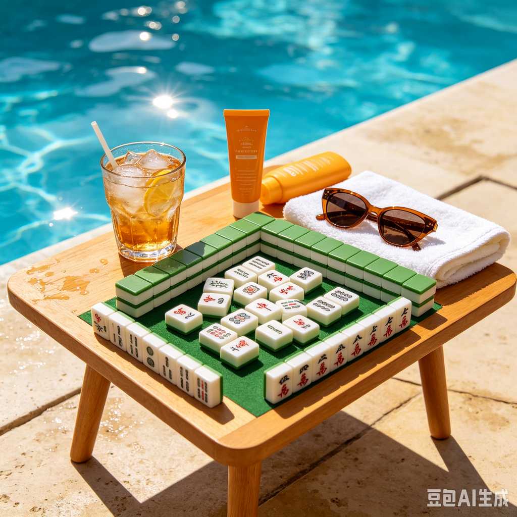 holiday gift mahjong set