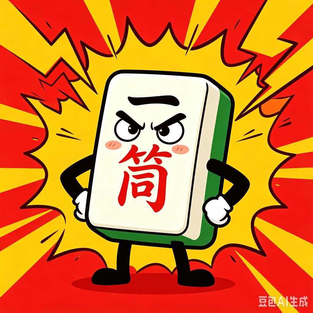 glossy mahjong tiles