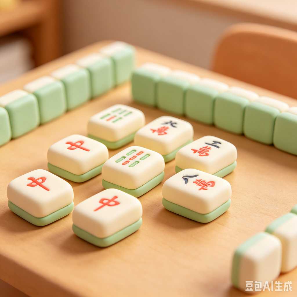 casual player mahjong tiles